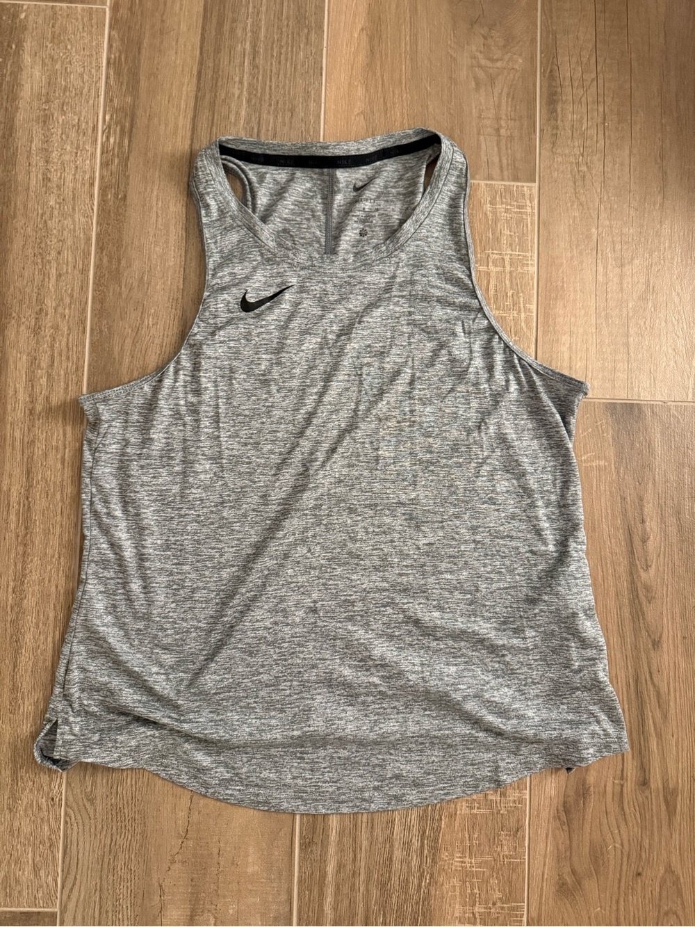 Nike Gray Racerback Dri-FIT Tank